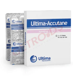 Ultima-Accutane 20 mg 50 Tabletten Ultima Pharma USA