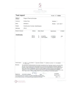 Alternative view of Arimidex 1 mg 100 Tabletten Dragon Pharma