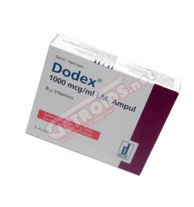 Dodex Vitamin B12 1000mcg/ml 5 Ampullen Deva