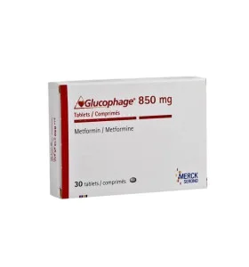 Glucophage 850 mg 100 Tabletten Merck